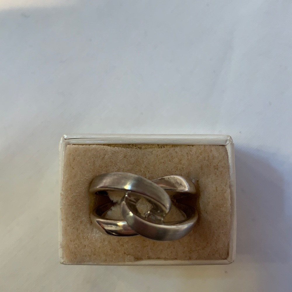 925 Sterling Silver Knot Ring